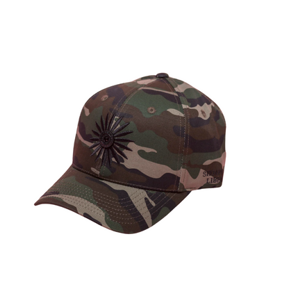 La Rosa - SIEMPRE LIBRÉ - Military Black Stone Baseball Cap - Headz Up 