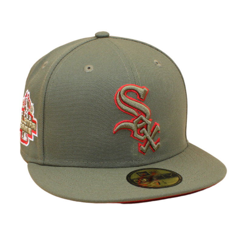Chicago White Sox Cooperstown 59Fifty Fitted All Star Game 2003 - Olive/Red - Headz Up 