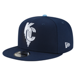 9Fifty Snapback MLB City Connection Kansas City Royals - Blå - Headz Up 