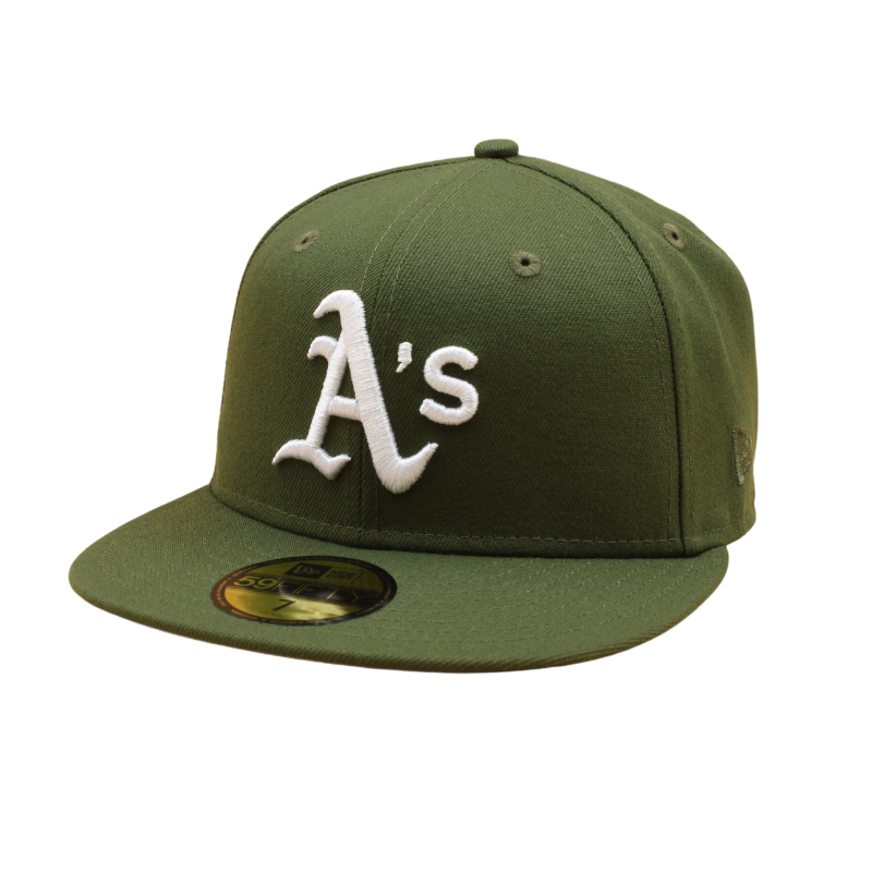 Oakland Athletics 59Fifty Fitted Rifle Green - Headz Up 