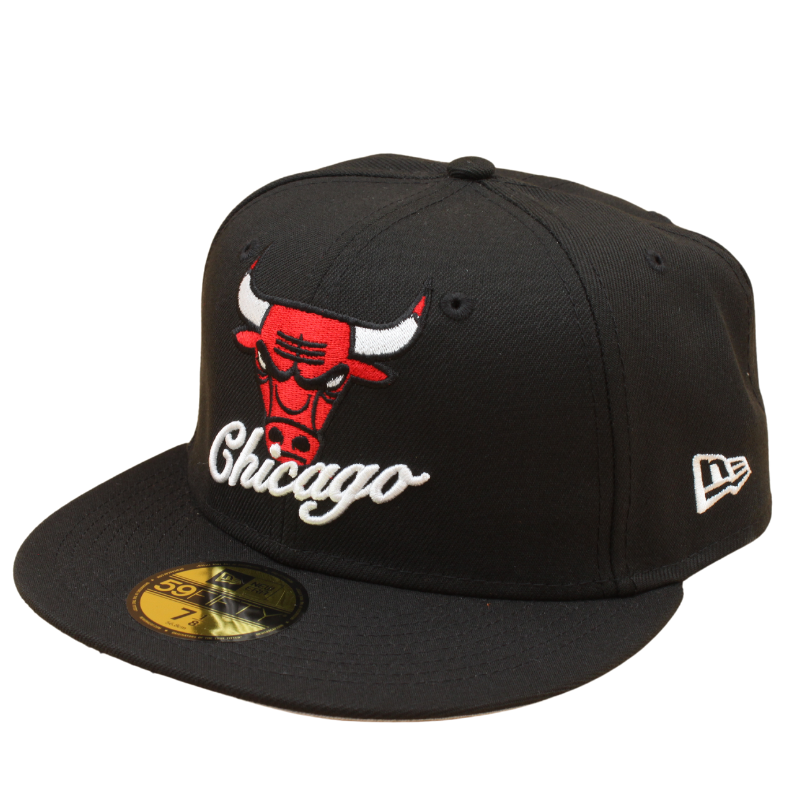 59Fifty Fitted Cap Dual Logo Chicago Bulls  - OTC - Headz Up 