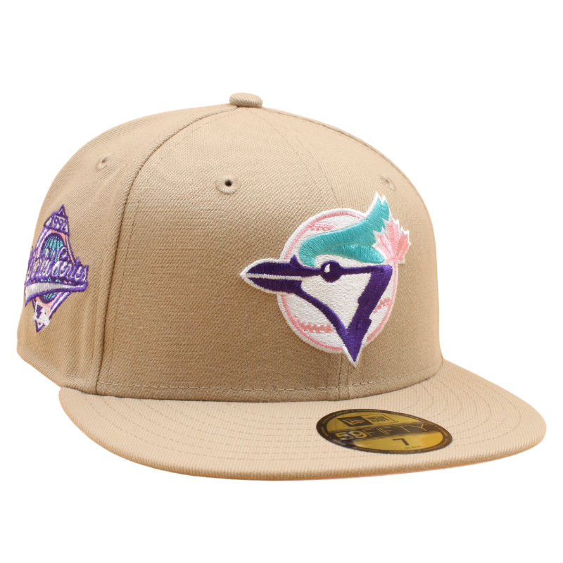 Toronto Blue Jays Cooperstown 59Fifty Fitted World Series 1992 - Camel - Headz Up 