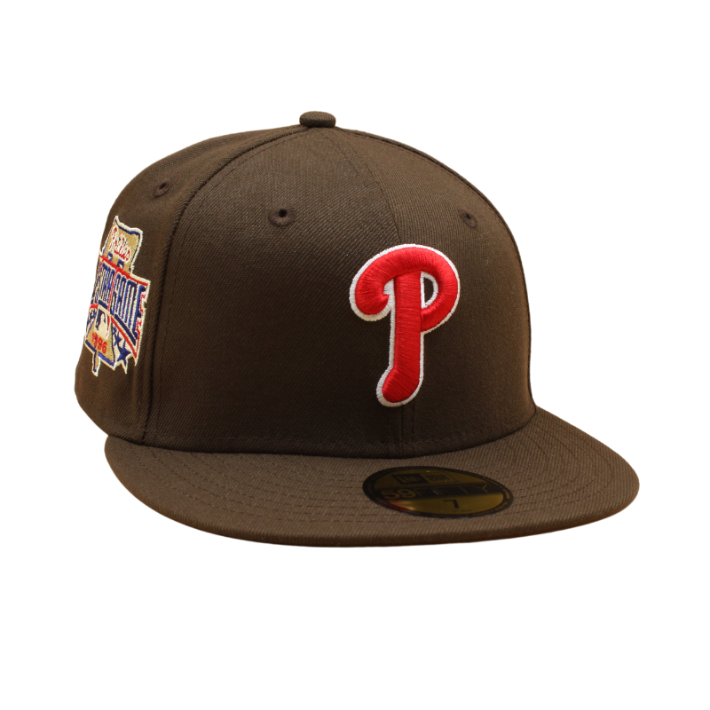 Philadelphia Phillies Cooperstown 59Fifty Fitted All Star Game 1996 - Walnut Brown/Yellow - Headz Up 