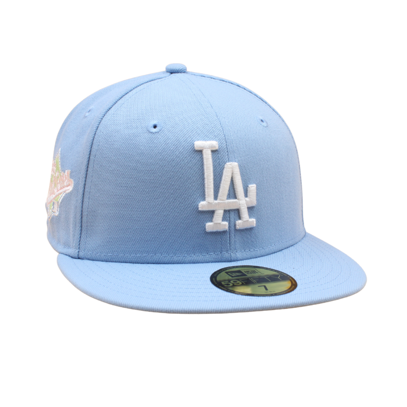 Los Angeles Dodgers Cooperstown 59Fifty Fitted World Series 1988 - Birdseye Blue/Grey - Headz Up 