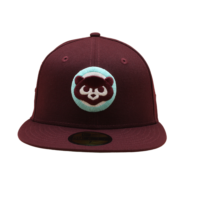 Chicago Cubs Cooperstown 59Fifty Fitted All Star Game 1990 - Maroon/Teal - Headz Up 