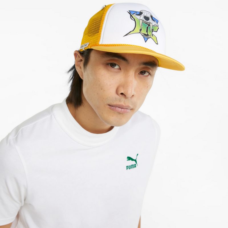 Hometown Heroes X-Sports Trucker Cap - Spectra Yellow/Puma White - Headz Up 