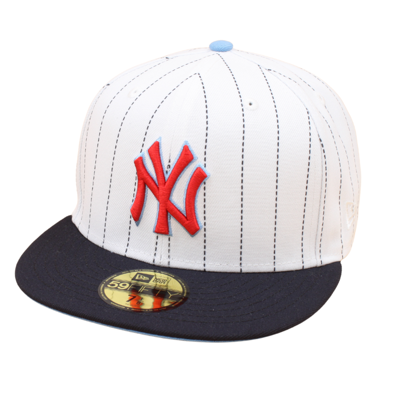 New York Yankees Cooperstown 59Fifty Fitted World Series 1999 - Pinstripe - Headz Up 