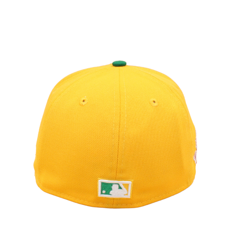 Oakland Athletics Cooperstown 59Fifty Fitted World Series 1989 - Gold/Kelly Green - Headz Up 