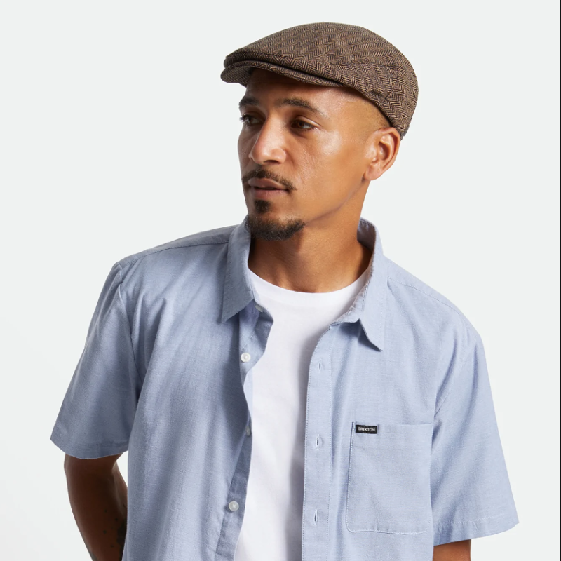 Hooligan Snap Cap - Brown/Khaki - Headz Up 