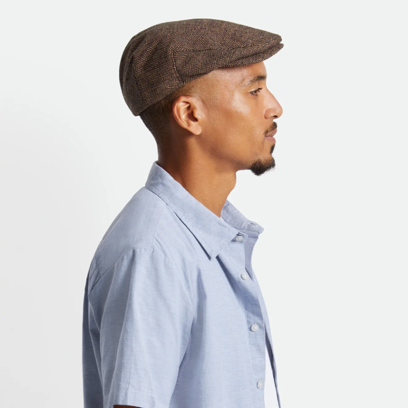 Hooligan Snap Cap - Brown/Khaki - Headz Up 