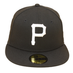 Pittsburgh Pirates Cooperstown 59Fifty Fitted 1960 World Series - Black - Headz Up 