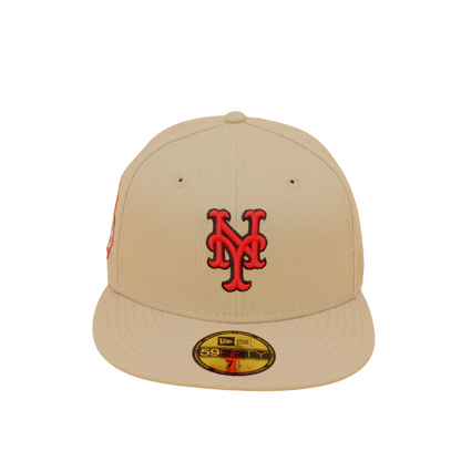 New York Mets Cooperstown 59Fifty Fitted Final Season - Camel - Headz Up 