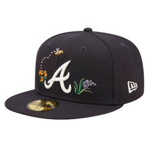 59fifty Fitted Cap Atlanta Braves Watercolor Floral - OTC - Headz Up 