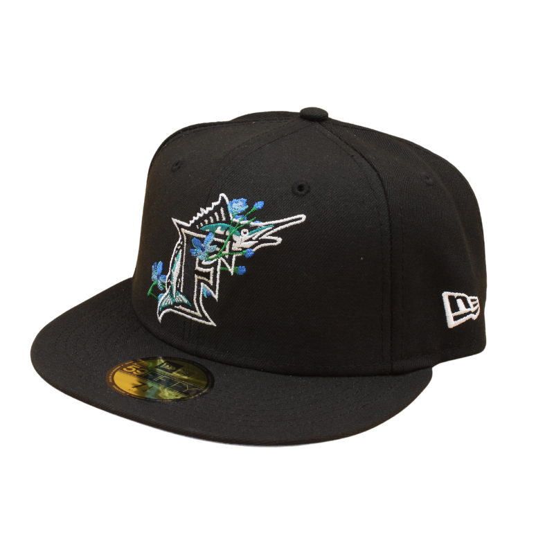 59Fifty Fitted Cap Florida Marlins SIDE PATCH BLOOM - OTC - Headz Up 