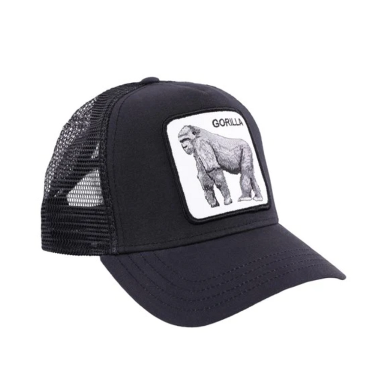 Goorin Bros The Gorilla - Trucker Cap - Black - Headz Up 