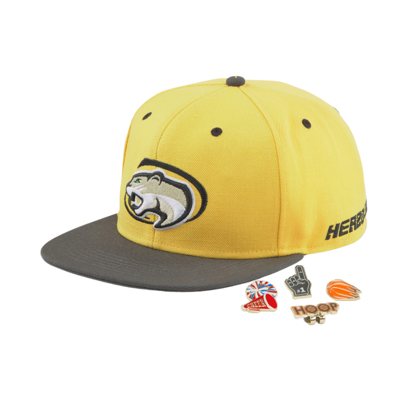 Hometown Heroes Basketball FB Cap - Spectra Yellow/Dark Shadow - Headz Up 