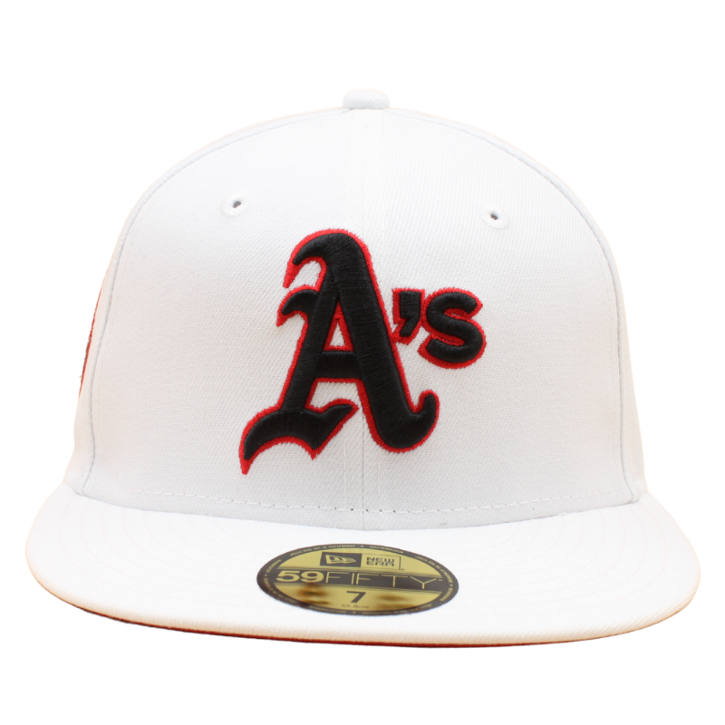 Oakland Athletics Cooperstown 59Fifty Fitted All Star Game 1987 - White/Red - Headz Up 