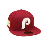 59Fifty Fitted Cap Philadelphia Phillies CITRUS POP - Cardinal - Headz Up 