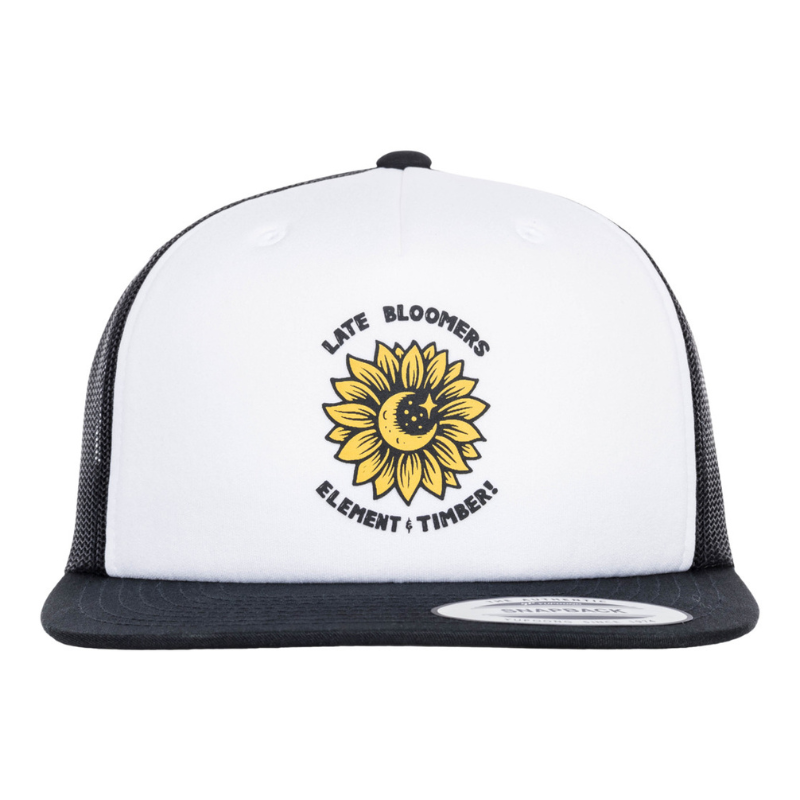 Timber Bloomers  Trucker Cap - Black - Headz Up 