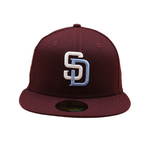 San Diego Padres Cooperstown 59Fifty Fitted All Star Game 2016 - Maroon/Sky Blue - Headz Up 