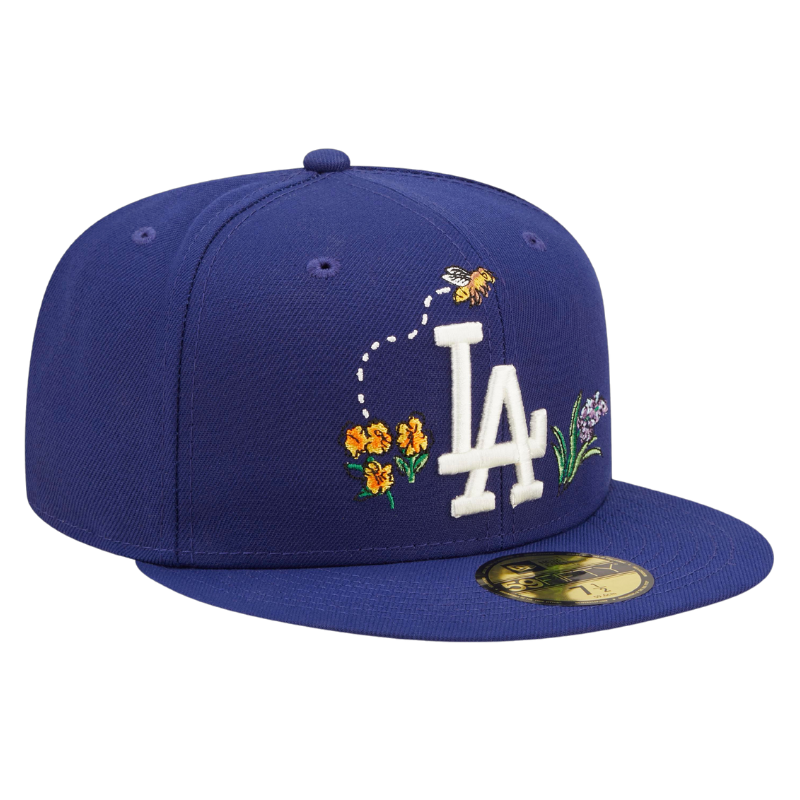 59fifty Fitted Cap Los Angeles Dodgers Watercolor Floral - OTC - Headz Up 
