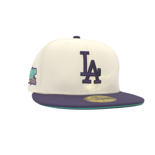 59Fifty Fitted Los Angeles Dodgers  World Series 1981 Chrome/Purple - Headz Up 