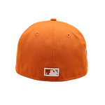 New York Yankees Cooperstown 59Fifty Fitted 75th World Series - Fight Orange - Headz Up 