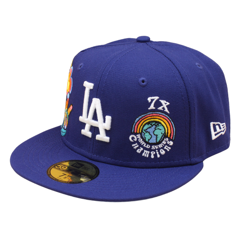 59Fifty Fitted Cap Groovy Los Angeles Dodgers - OTC - Headz Up 
