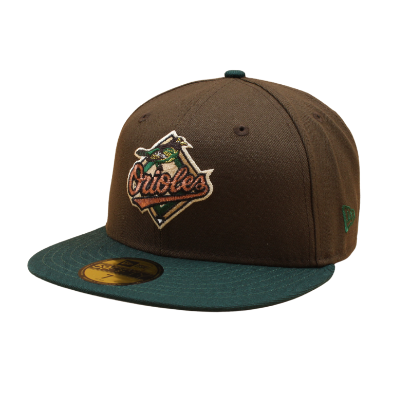 Baltimore Orioles Cooperstown 59Fifty Fitted - Walnut - Headz Up 