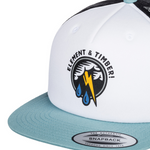 Timber Trucker Cap - Off Black/Mint - Headz Up 