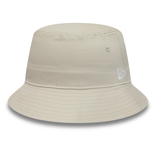 New Era Essential Tapered Bucket Hat - Stone - Headz Up 
