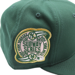 59Fifty Fitted New York Yankees Subway Series 2000 Dark Green/Pink - Headz Up 
