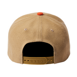 Crest C MP Snapback Cap - Sand/Burnt Red - Headz Up 