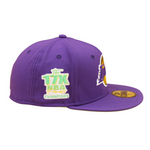 59Fifty Fitted Cap Los Angeles Lakers CITRUS POP - True Purple - Headz Up 