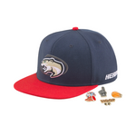 Hometown Heroes Basketball FB Cap - Peacoat/Puma Red - Headz Up 