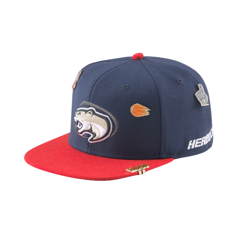 Hometown Heroes Basketball FB Cap - Peacoat/Puma Red - Headz Up 