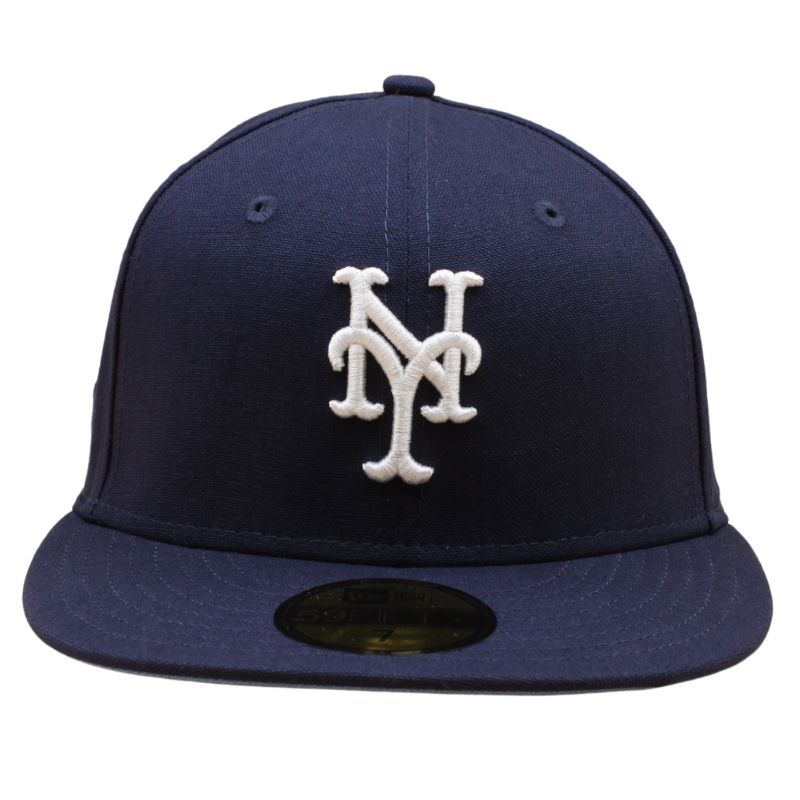 New York Mets Cooperstown 59Fifty Fitted Word Series 2000 - Navy/Sky Blue - Headz Up 