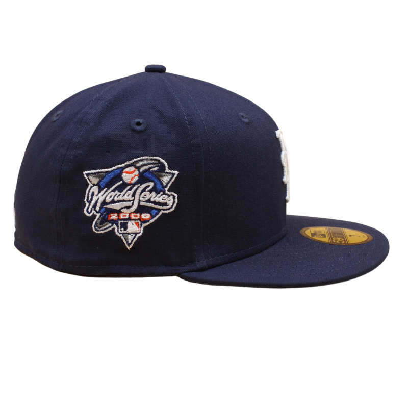 New York Mets Cooperstown 59Fifty Fitted Word Series 2000 - Navy/Sky Blue - Headz Up 