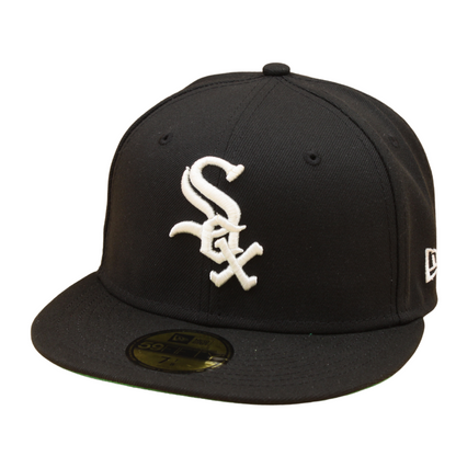 59Fifty Fitted Cap Chicago White Sox CITRUS POP - Black - Headz Up 
