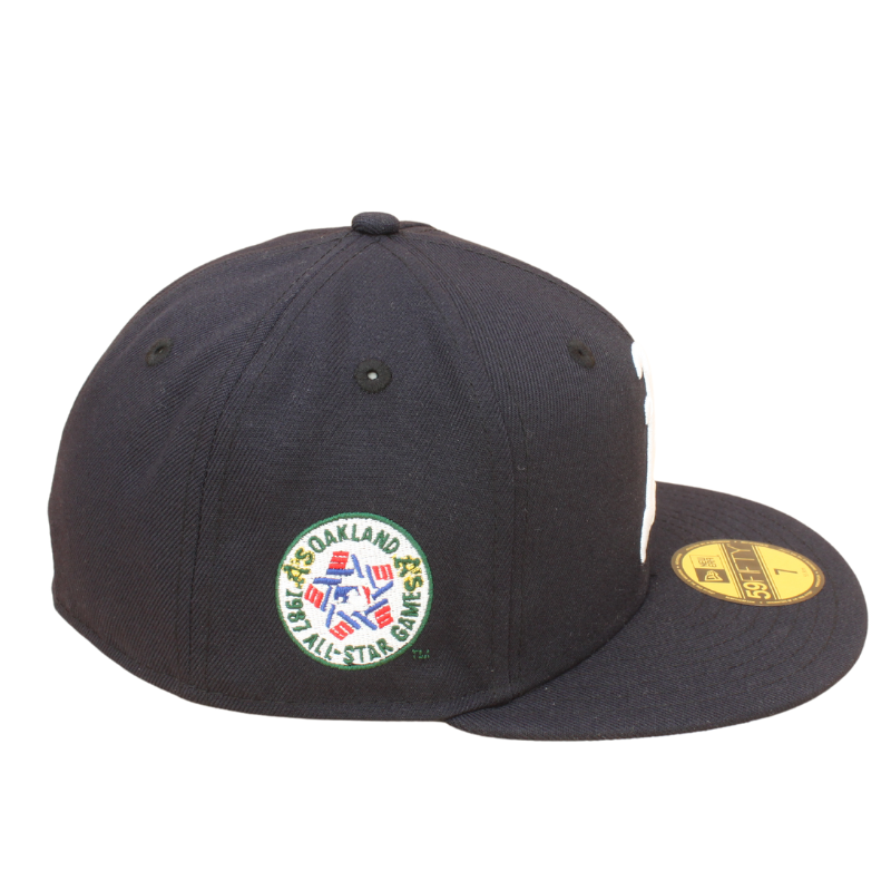 Oakland Athletics Cooperstown 59Fifty Fitted World All Star Game 1987 - Navy - Headz Up 