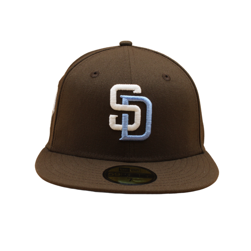 San Diego Padres Cooperstown 59Fifty Fitted All Star Game 2016 - Brown/Sky - Headz Up 