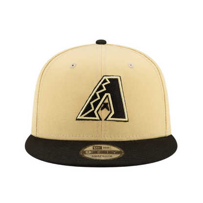 9Fifty Snapback MLB City Connection Arizona Diamondbacks - Khaki/Sort - Headz Up 