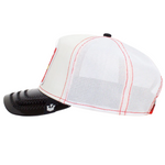 Goorin Bros The RED QUEEN Trucker Cap - Patent Leather - White - Headz Up 