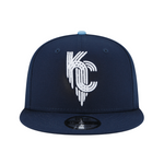 9Fifty Snapback MLB City Connection Kansas City Royals - Blå - Headz Up 