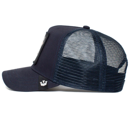 Goorin Bros The Lone Wolf - Trucker Cap - Navy - Headz Up 