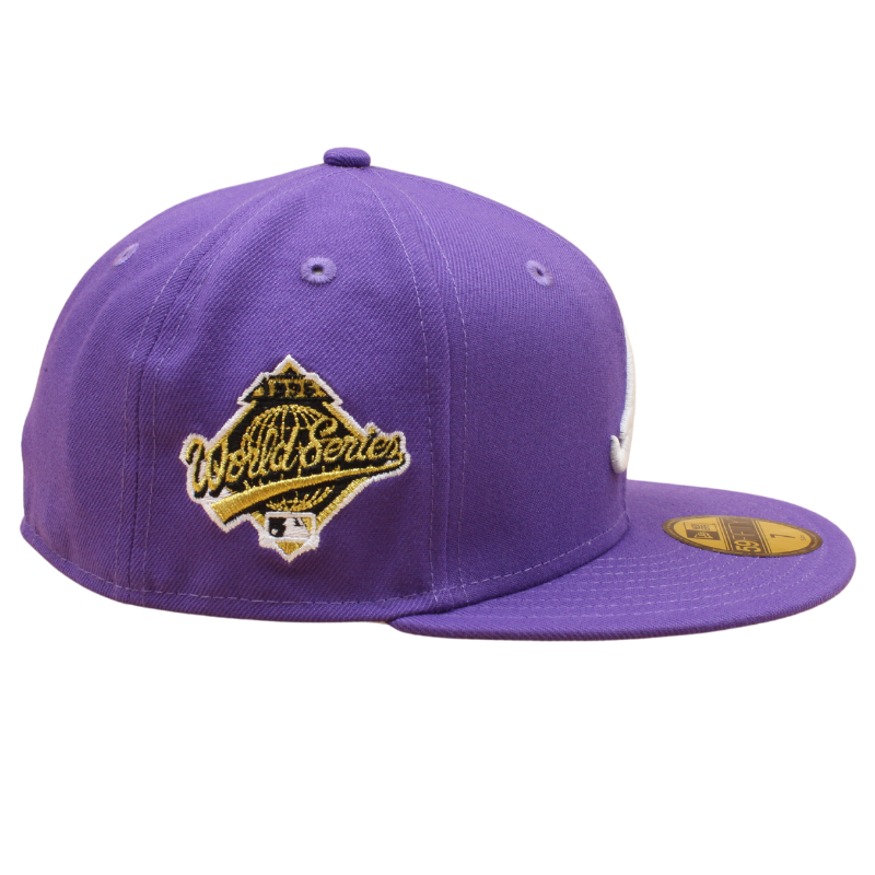 Atlanta Braves Cooperstown 59Fifty Fitted 1995 World Series - Purple/Pink UV - Headz Up 