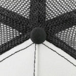 American Heritage Trucker Cap - White/Black - Headz Up 