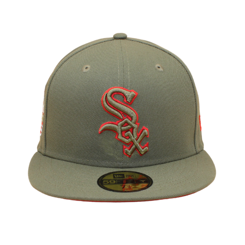 Chicago White Sox Cooperstown 59Fifty Fitted All Star Game 2003 - Olive/Red - Headz Up 
