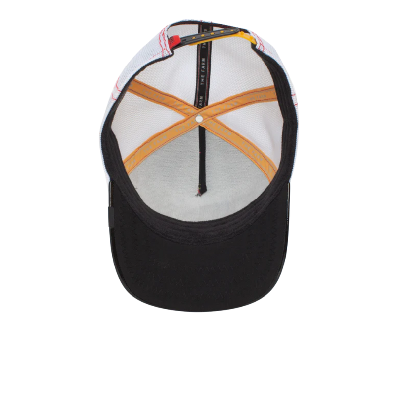 Goorin Bros The RED QUEEN Trucker Cap - Patent Leather - White - Headz Up 