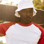 Flexfit Cotton Twill Bucket Hat - White - Headz Up 